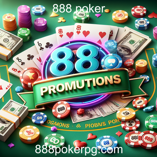 Atraia Mais Jogadores com as Promoções do 888 Poker
